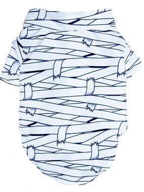 Doggie Design Dog Halloween Camp Shirts - Mummy